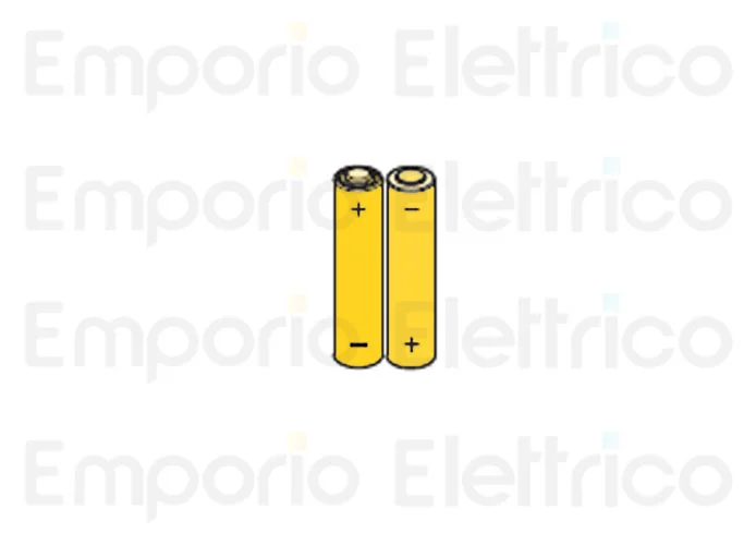 fadini ricambio Batteria AA 1,5 V in confezioni da 2 pz.per arpo 58 58006