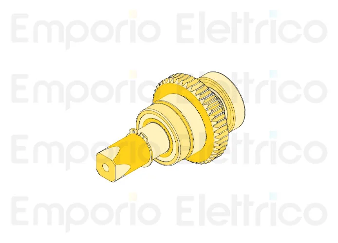 fadini ricambio albero di trasmissione con corona per bart 350 35103