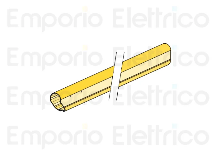 fadini ricambio asta r532 in alluminio da 1,60 m per bayt 980 97129