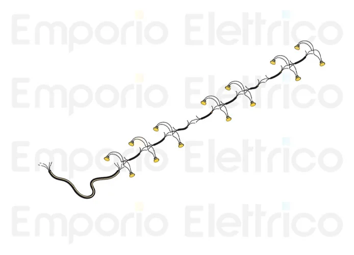 fadini ricambio cavo elettrico con n°14 faretti a led per bayt 980 97381