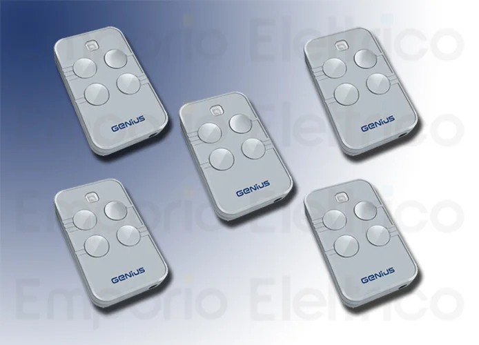 genius 5 telecomandI 4 canali 868mhz jlc kilo tx4 787035 (ex 6100333)