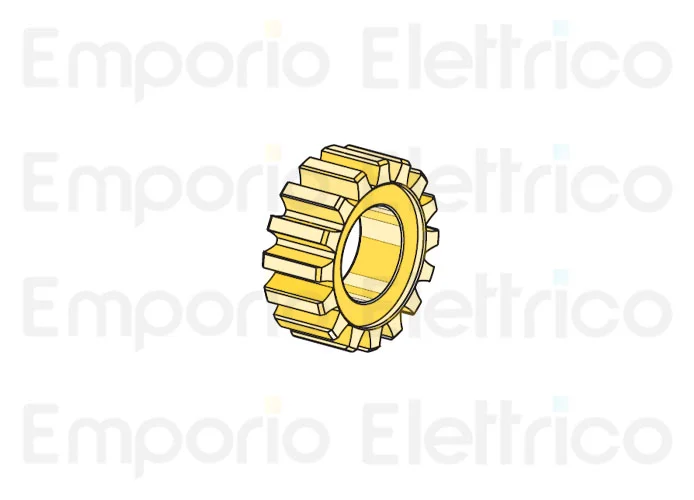 fadini ricambio ingranaggio z16 - m6,0 con bronzina 40048