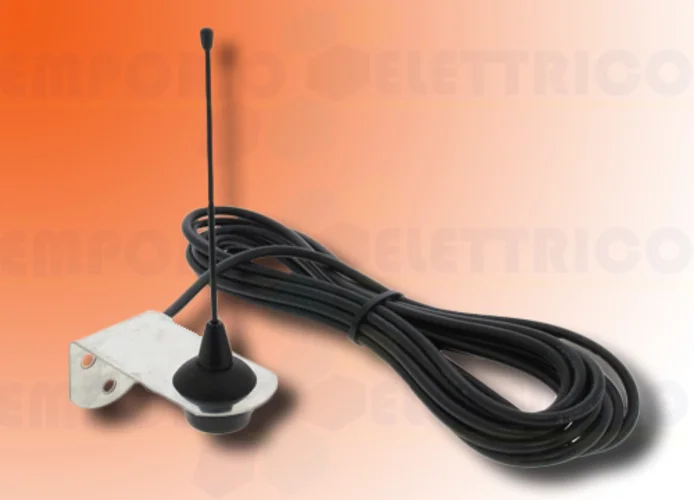 faac antenna per ricevente rp/xf/xr2/xr4 con cavo 5 mt 433 mhz 412003
