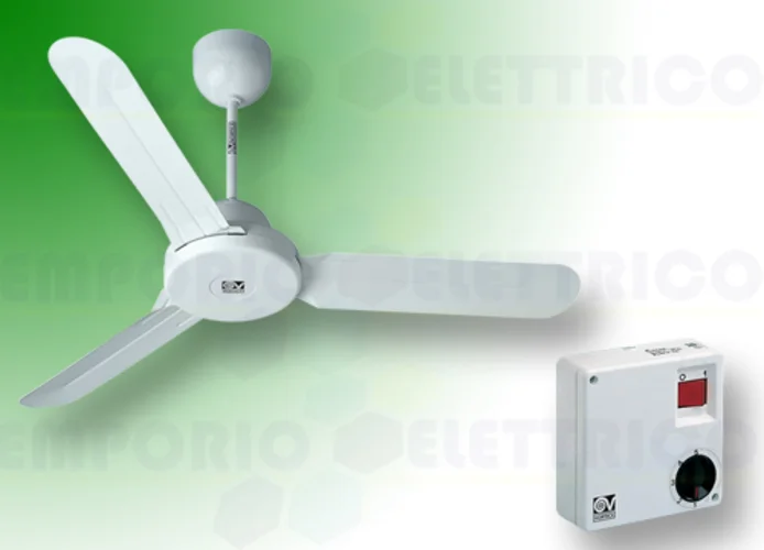 vortice kit ventilatore a soffitto nordik design is 90/36" bianco 61160 ev61160a