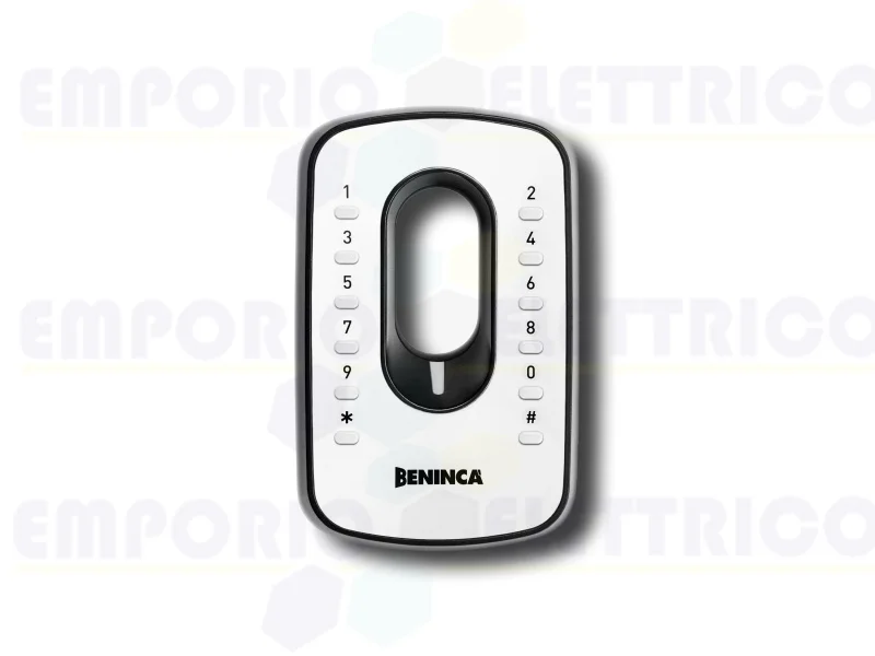 beninca tastiera digitale alluminio wireless triplice codifica iri.kpad 9760033