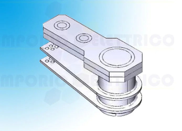 came ricambio staffa sx attacco cancello superfrog 119ria039