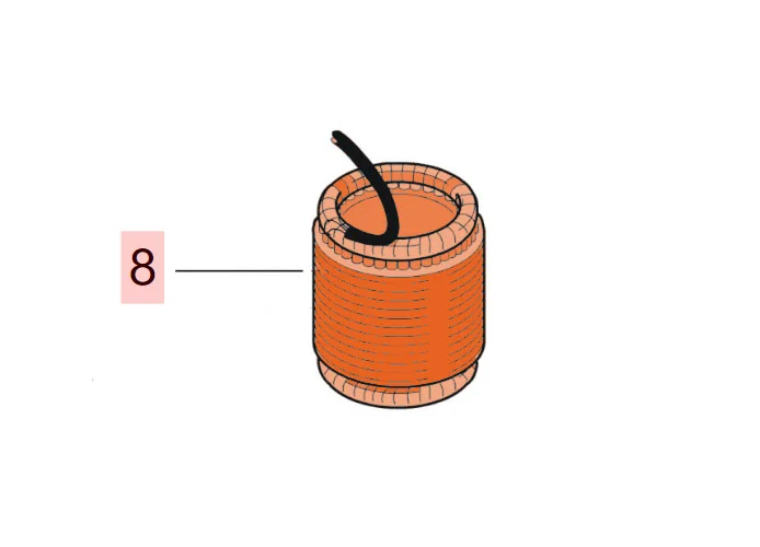 faac ricambio statore 412-bat 230v 746030