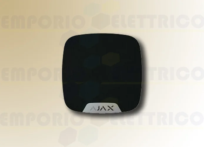 ajax sirena wireless da interno nero home siren 38110