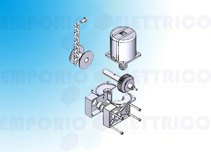 came pagina ricambi per barriere a catena gearmotor cat-x 230v