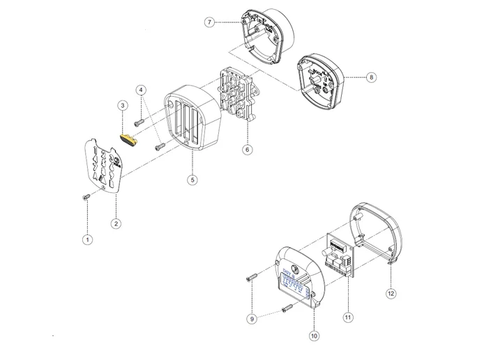 fadini ricambio lente per dgt 61 61003