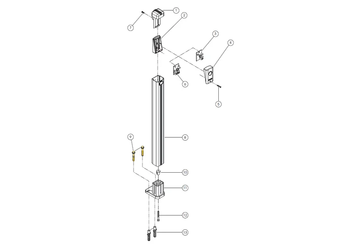 fadini ricambio vite 6x50 te inox autofilettante con bordino per trifo 11 11009