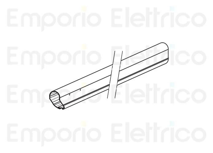 fadini ricambio asta r532 in alluminio da 1,80 m per bayt 980 97130