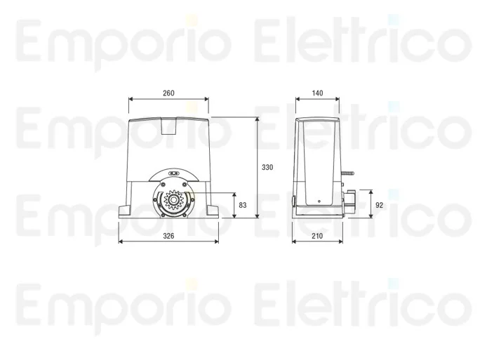 beninca pagina ricambi per motore bull1024se