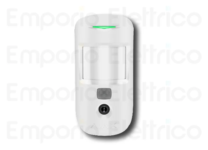 ajax rilevatore di movimento wireless bianco motioncam (phod) jeweller 119282 (ex code 39290)