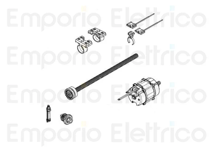 beninca ricambio motore per tom 230v 968602931