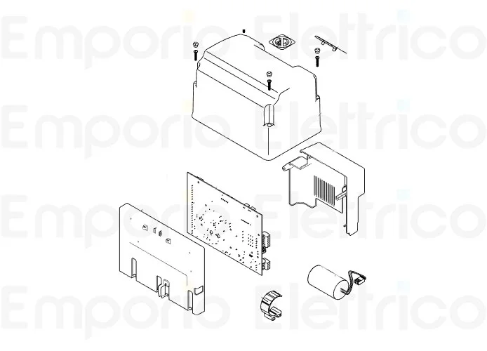 faac ricambio supporto scheda e781 63003481