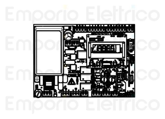 came ricambio scheda elettronica zlx230s 88006-0109