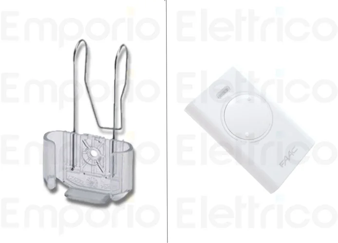 faac supp.da parete/alette parasole slh tras. 390205