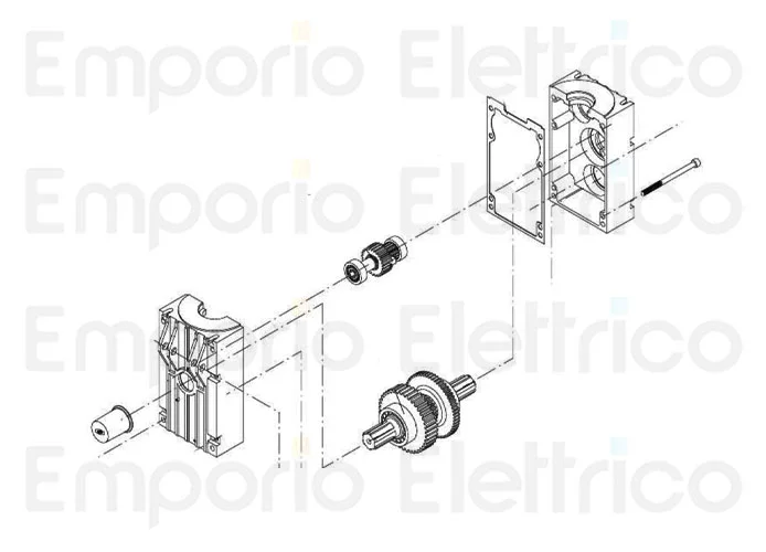 beninca ricambio guarnizione x au.45/l/24v 9686005