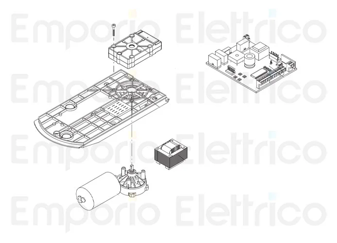 beninca ricambio trasformatore 115v 80va x jm3a 9686813