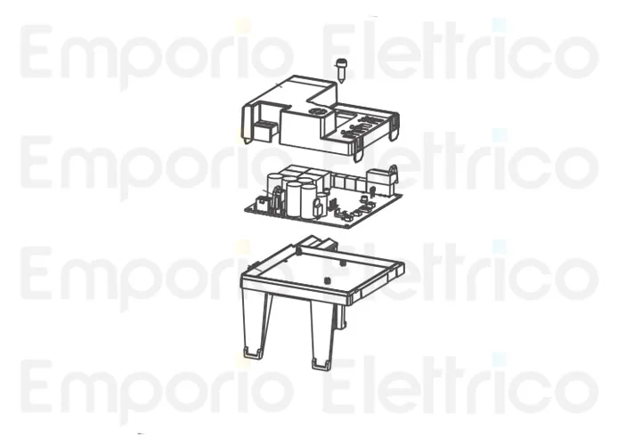 genius ricambio supporto scheda 391/compas 115016