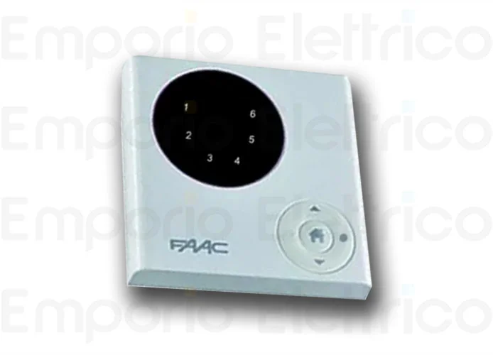 faac trasmittente murale 6 canali 433 mhz t-mode tm xt6m 132121