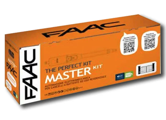 faac kit automazione 230v ac master kit perfect 105910