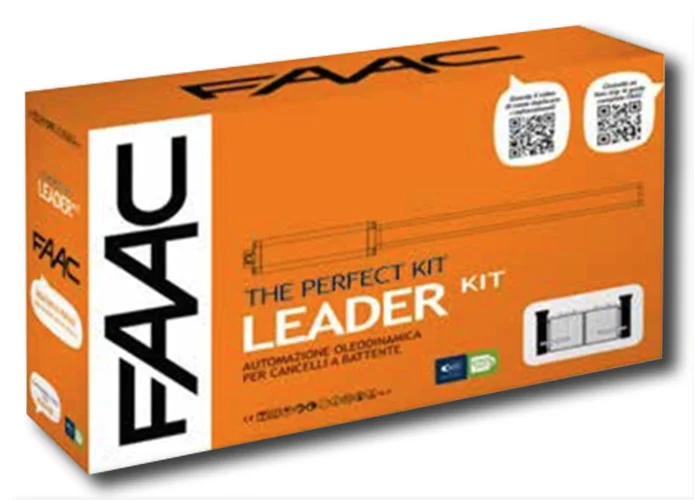 faac kit automazione 230v ac leader kit perfect 105911fr