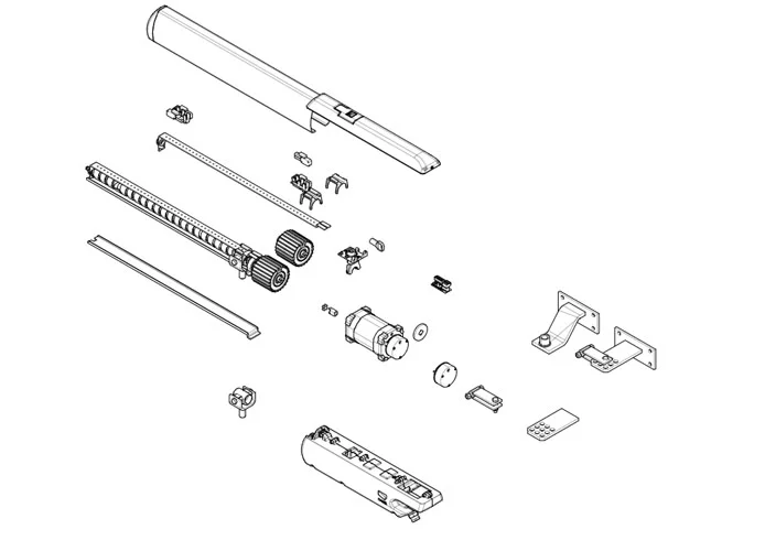 came pagina ricambi per motore 001a5024 a5024