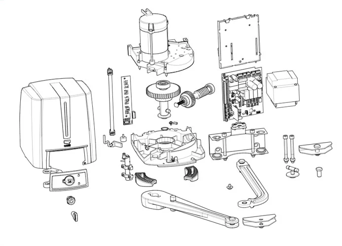 came pagina ricambi per motore 001fa4024cb fa4024cb