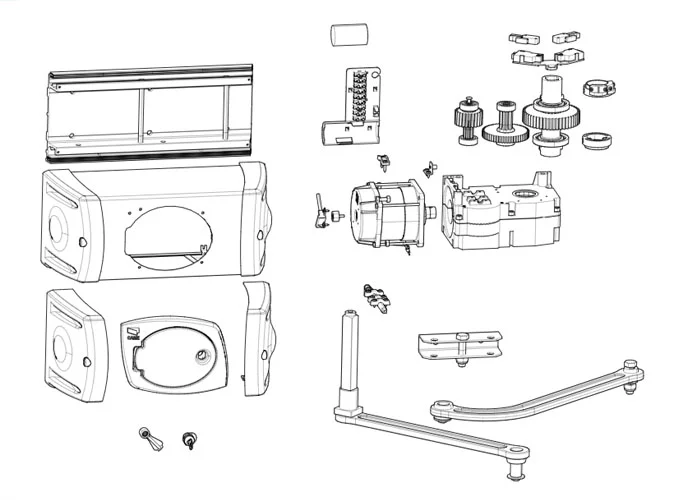 came pagina ricambi per motore 001fe40230v fe40230v