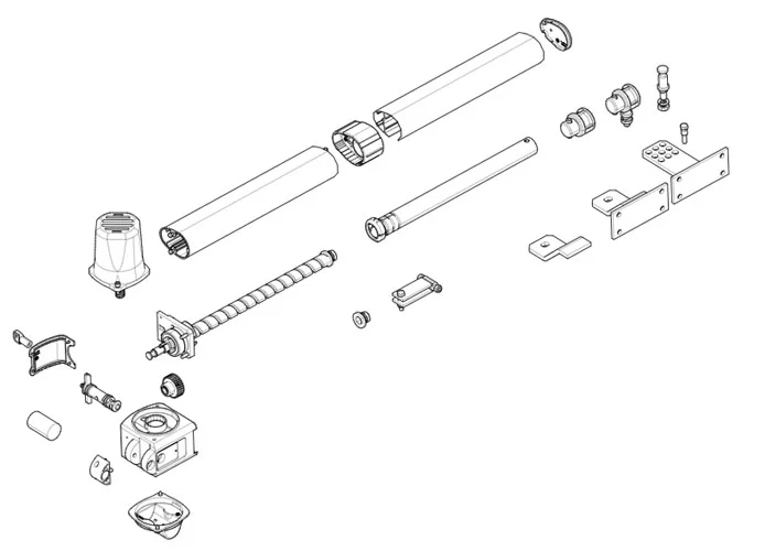 came pagina ricambi per motore 001kr300d kr300d