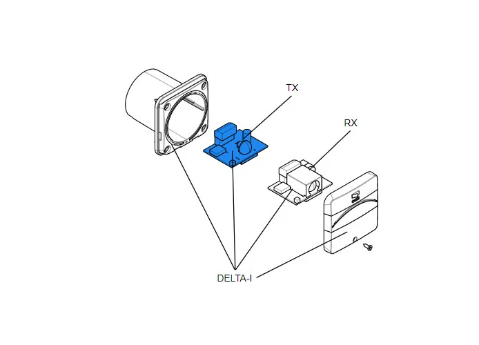 came ricambio scheda elettronica tx delta-i 119rir381