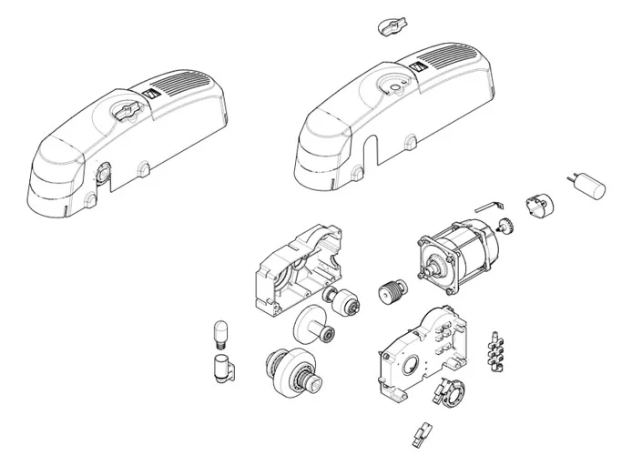 came pagina ricambi per motore 001e456 e456