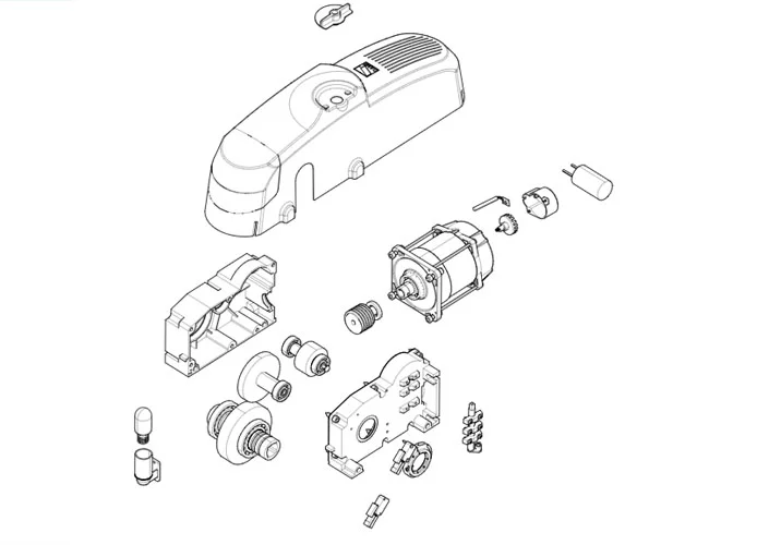 came pagina ricambi per motore e450