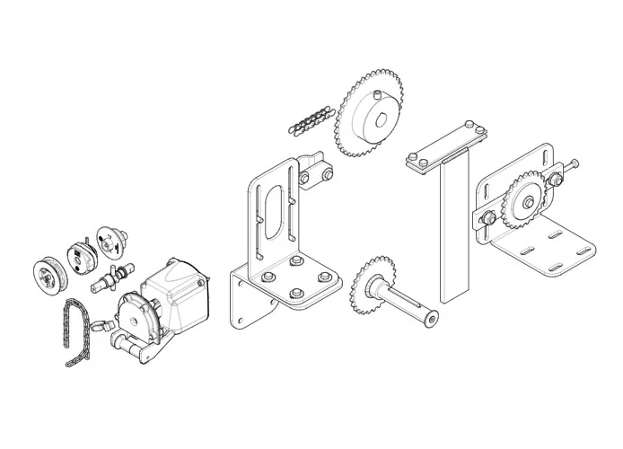 came pagina ricambi accessori per motore 001c-bx c-bx