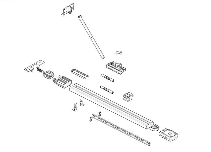 came pagina ricambi per guida a cinghia 001v0686 v0686