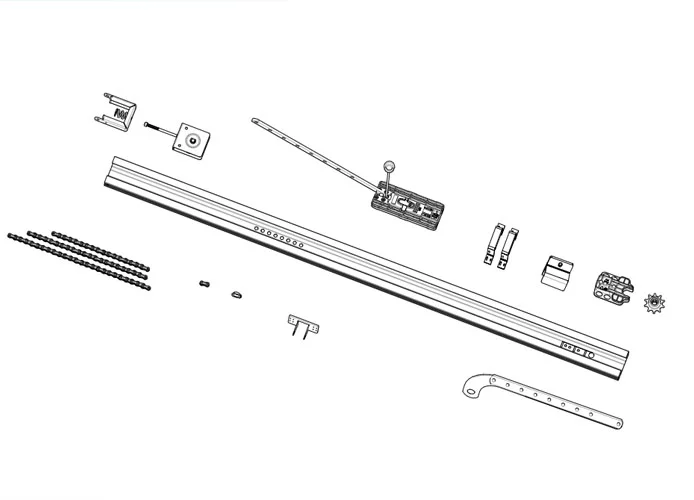 came pagina ricambi per guida a catena 001v06001 v06001