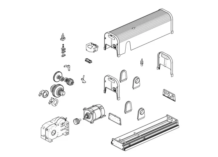 came pagina ricambi per motore 001f4024ep f4024ep 