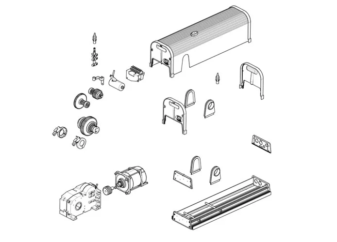 came pagina ricambi per motore 001f40230e f40230e