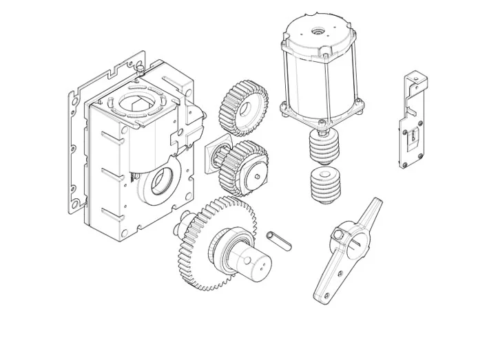 came pagina ricambi per barriere gearmotor-g3750