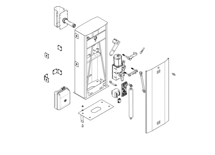 came pagina ricambi per barriere g5000