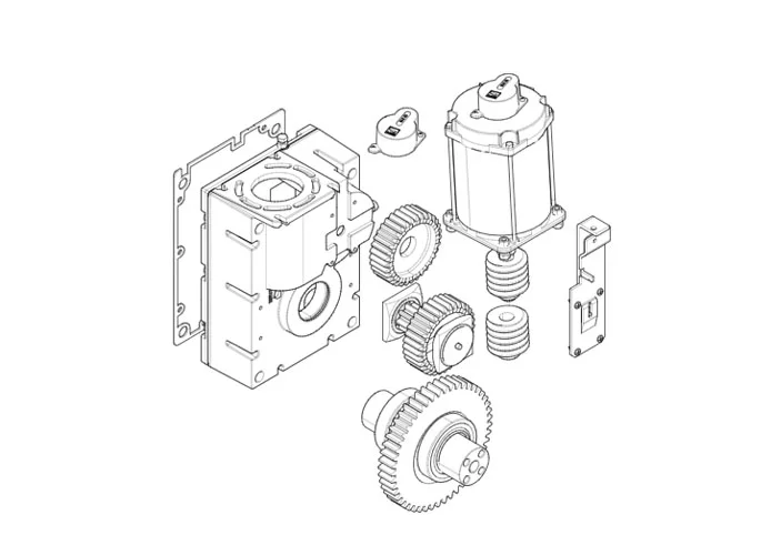  came pagina ricambi per barriere gearmotor-g4041z 