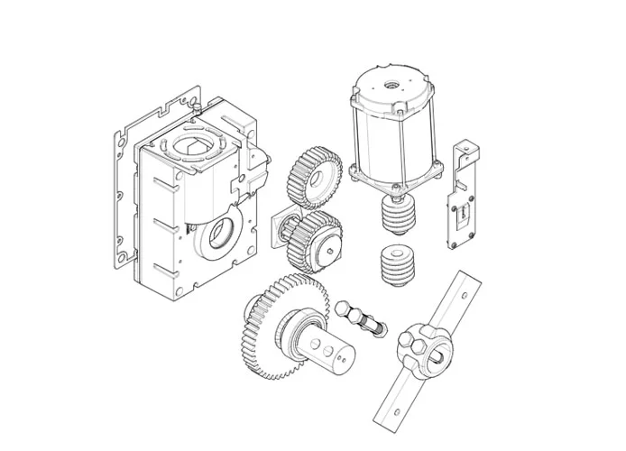 came pagina ricambi per barriere gearmotor-g4040z v.1 