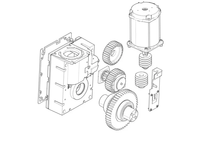 came pagina ricambi per barriere gearmotor-g4040z v.0