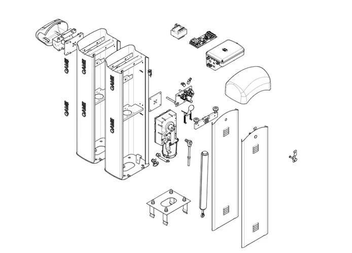 came pagina ricambi per barriere g4040z-g4040iz_v.0