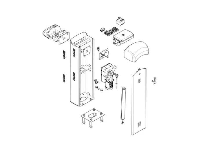 came pagina ricambi per barriere g4040ez