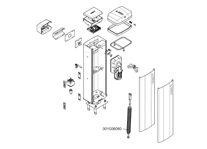 came pagina ricambi per barriere ggt40ags