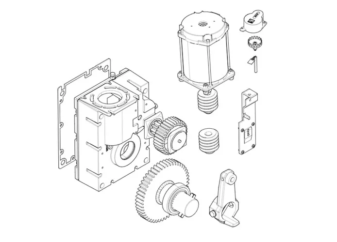 came pagina ricambi per barriere gearmotor-g2081