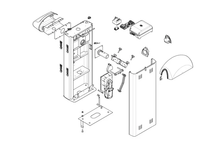 came pagina ricambi per barriere g2080ezc